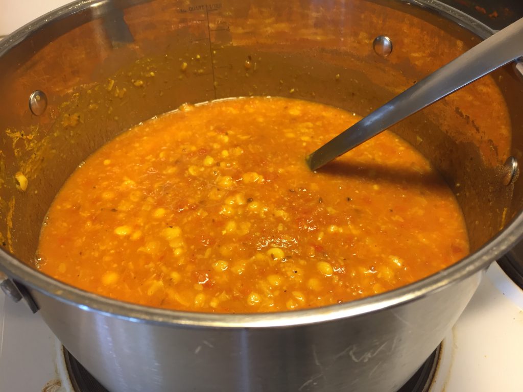 Chana dal with masala mix